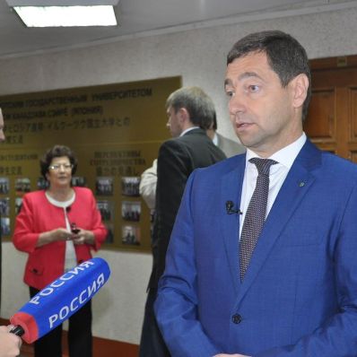 05.10.2016 Председатель Байкальского банка Сбербанка России прочитал лекцию в МИЭЛ ИГУ